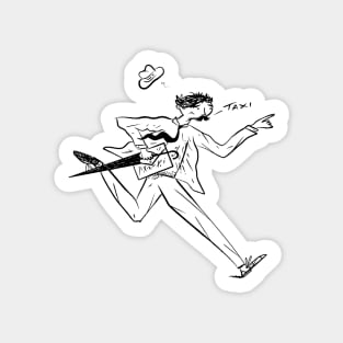 Running Late Sticker